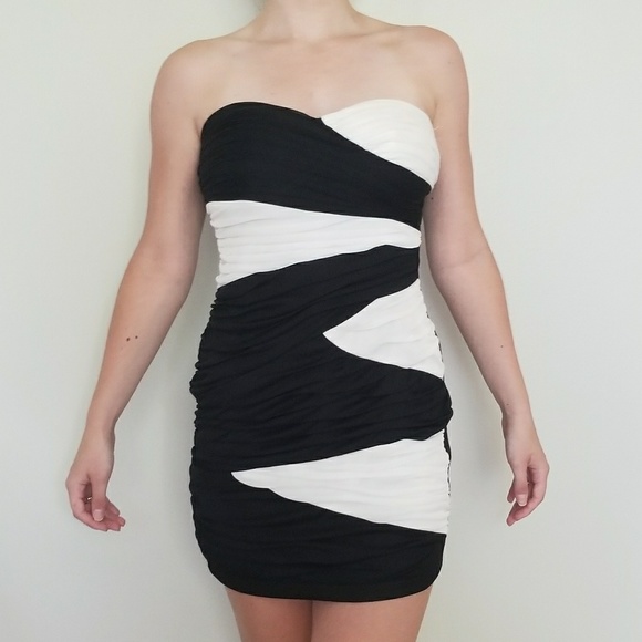 FRIENDS Clothing Dresses & Skirts - 🍍SALE! FRIENDS Clothing Black & White Dress